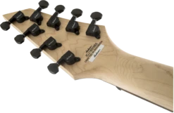 Jackson X Series Dinky Arch Top DKAF8 MS Laurel Fingerboard Multi-Scale Gloss Black -L.A MUSIC Instruments 2916183503 gtr hdstckbck 001 nr