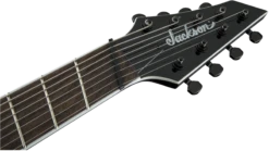 Jackson X Series Soloist Arch Top SLAT8 MS Fan Fret 8 String Multi-Scale Gloss Black -L.A MUSIC Instruments 2916767503 gtr hdstckfrt 001 nr
