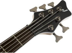 Jackson JS Series Spectra Bass JS3V Laurel Fingerboard Satin Black -L.A MUSIC Instruments 2919005568 gtr hdstckfrt 001 nr
