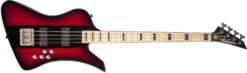 Jackson Dave Ellefson Kelly Bird IV, Maple Fingerboard, Red Stripe 2919191590