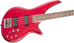 Jackson JS Series Spectra Bass JS3 Metallic Red 2919904573 -L.A MUSIC Instruments 2919904573 gtr cntbdyright 001 nr