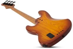 Schecter J-4 Exotic Electric Bass, Faded Vintage Sunburst 2926-SHC SERIAL NUMBER IW21101504 - 9.8 LBS -L.A MUSIC Instruments 2926 SHC hqw 10