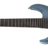 Schecter Aaron Marshall AM-7 Left-Handed Electric Guitar, Cobalt Slate 2943-SHC
