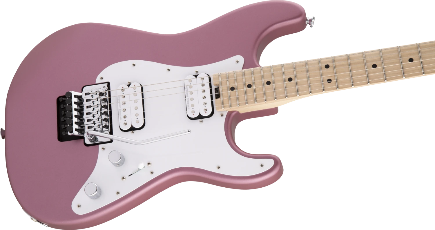 Charvel Pro-Mod So-Cal Style 1 HH FR M Maple Fingerboard Satin Burgundy Mist 2966031599 3 Charvel Pro-Mod So-Cal Style 1 HH FR M Maple Fingerboard Satin Burgundy Mist 2966031599 - Image 3