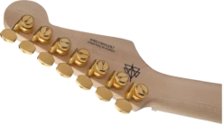 Charvel Angel Vivaldi Signature DK24-7 Nova Maple Fingerboard Satin Black 2979411568 -L.A MUSIC Instruments 2979411568 gtr hdstckbck 001 nr