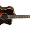 Yamaha AC1R TBS 6-String RH Concert Electric-Acoustic Guitar In Tobacco Brown Sunburst