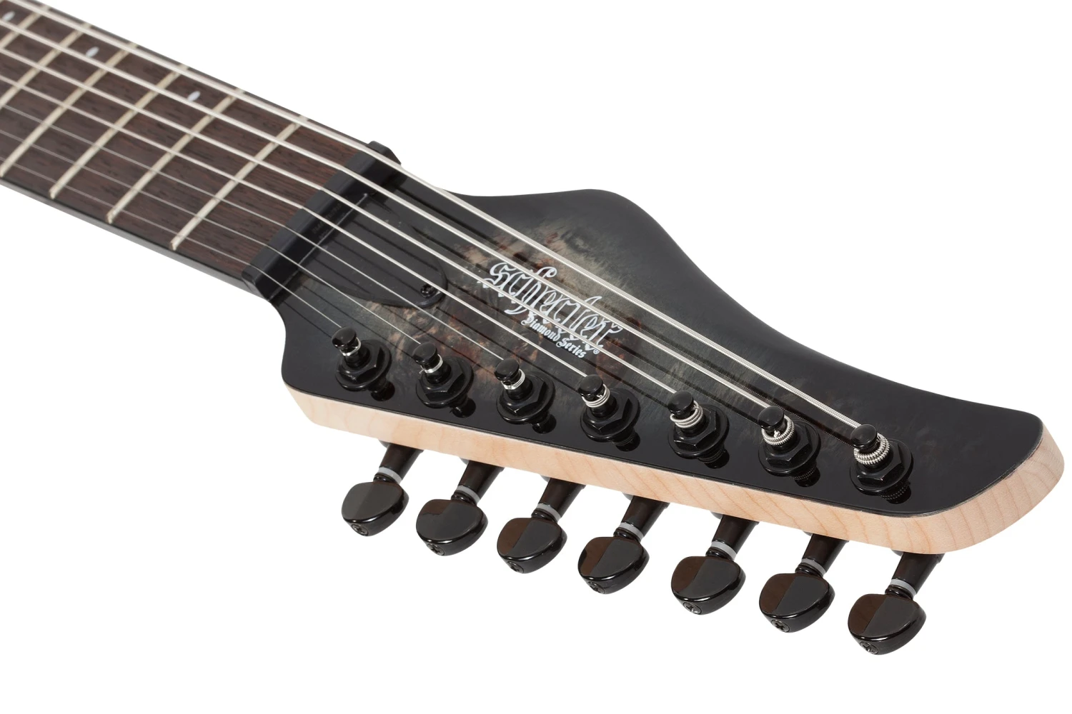 Schecter C-7 Pro 7 String Electric Guitar Charcoal Burst 3637-SHC 4 Schecter C-7 Pro 7 String Electric Guitar Charcoal Burst 3637-SHC - Image 4