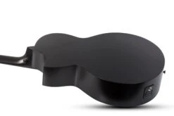 Schecter Machine Gun Kelly Acoustic / Electric Guitar, Satin Black 3739-SHC -L.A MUSIC Instruments 3739 SHC hqw 8