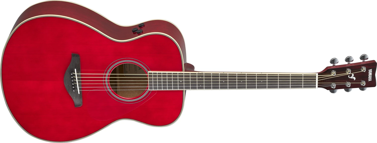 Yamaha FSTA RR Acoustic Electric Guitar Ruby Red 1 Yamaha FSTA RR Acoustic Electric Guitar Ruby Red