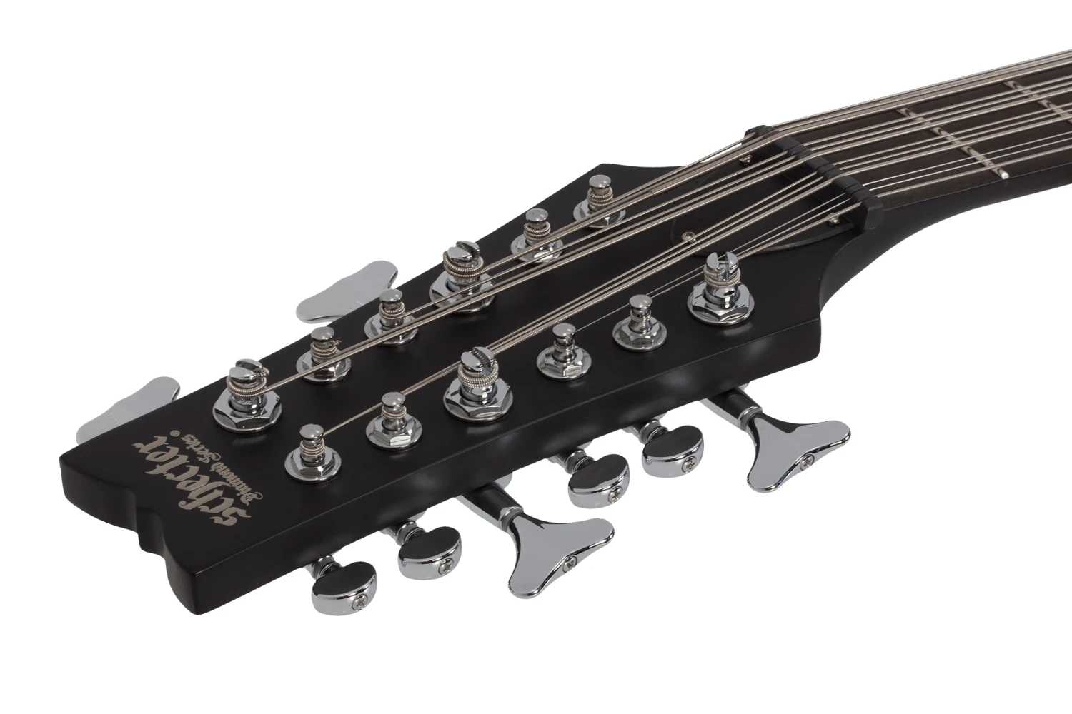 Schecter Dug Pinnick DP-12 Left Handed Electric Bass Satin Black 460-SHC 4 Schecter Dug Pinnick DP-12 Left Handed Electric Bass Satin Black 460-SHC - Image 4