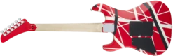 EVH Striped Series 5150 Red, Black, White 5107902515 -L.A MUSIC Instruments 5107902515 gtr back 001 rl