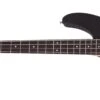 Schecter C-4 Deluxe 4-String Left-Handed Electric Bass, Satin Black 595-SHC