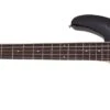Schecter C-5 Plus 5-String Left-Handed Electric Bass, Charcoal Burst 598-SHC