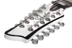 Schecter Stargazer-12 12 String Left Handed Electric Guitar Gloss White 688-SHC -L.A MUSIC Instruments 688 SHC hqw 6