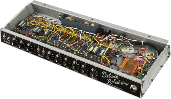 Fender 64 Custom Deluxe Reverb Guitar Amp 8180000000 6 Fender 64 Custom Deluxe Reverb Guitar Amp 8180000000 - Image 6