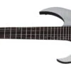 Schecter KM-7 MK-III Legacy Left Handed 7 String Electric Guitar, Transparent White Satin 877-SHC