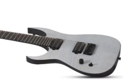 Schecter KM-7 MK-III Legacy Left Handed 7 String Electric Guitar, Transparent White Satin 877-SHC -L.A MUSIC Instruments 877 SHC hqw 2