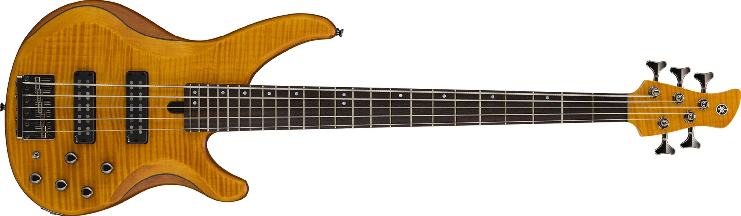 Yamaha TRBX605FM MAM 5 String Bass Matte Amber 1 Yamaha TRBX605FM MAM 5 String Bass Matte Amber