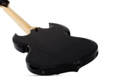 Wylde Audio Barbarian Grimmest Green 4543-SHC -L.A MUSIC Instruments BARBARIANPHYCHICBULLSEYEGRIMMESTBACKLAYING