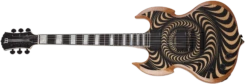 Wylde Audio Left Handed Barbarian Psychic Bullseye Rawtop LH Psychic Bullseye Rawtop 4530-SHC