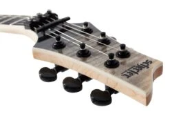 Schecter 6-String Solid-Body Elite Electric Guitar Black Fade Burst 1353-SHC -L.A MUSIC Instruments C 1FR SSLSELITEBFBHEADSTOCKCLOSE6