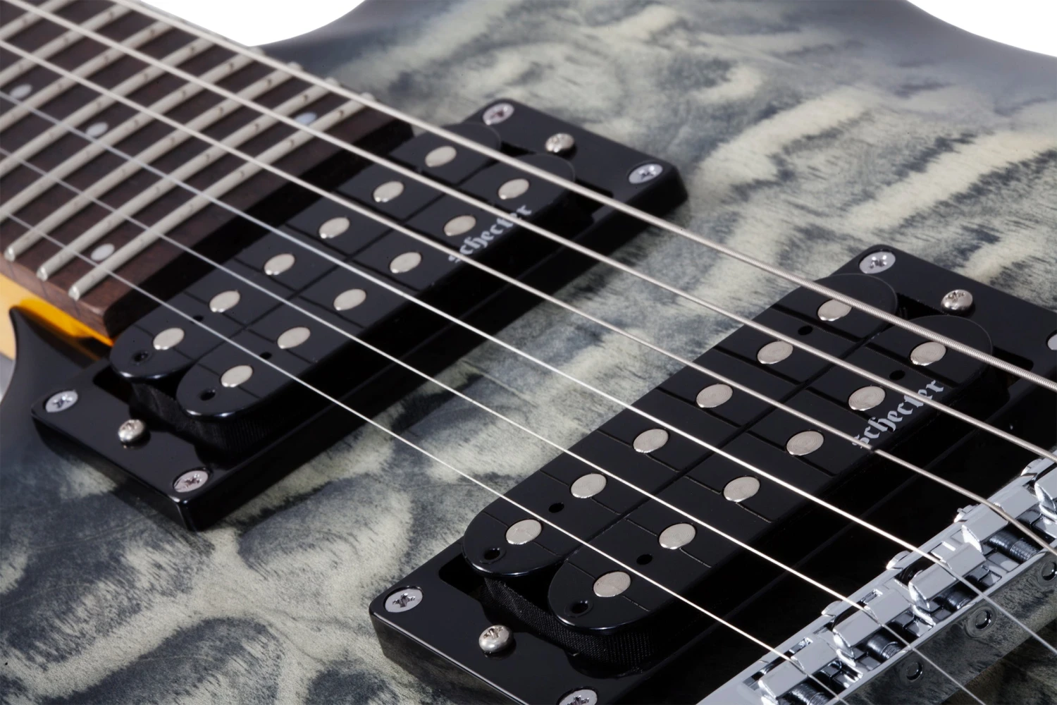 Schecter C-6 PLUS LH CB Left Handed 448-SHC 3 Schecter C-6 PLUS LH CB Left Handed 448-SHC - Image 3