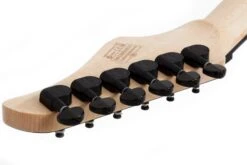 Schecter C-6 Pro FR Aqua Burst 3635-SHC -L.A MUSIC Instruments C 6 PRO FR CB HEADSTOCK BACK HIGHRES25