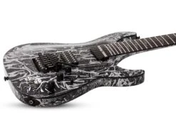 Schecter C-7 FR S 7 STRING Silver Mountain 1463-SHC -L.A MUSIC Instruments C 7 FR S SILVER MOUTAIN 1463 MF TILT
