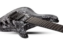Schecter C-7 FR S 7 STRING Silver Mountain 1463-SHC -L.A MUSIC Instruments C 7 FR S SILVER MOUTAIN 1463 NECK JOINT