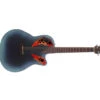 Ovation Celebrity Elite Mid-Depth Acoustic-Electric Guitar - Reverse Blue Burst CE44-RBB