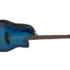 Ovation Celebrity Elite Plus Acoustic / Electric Guitar, Blue Flame CE44P-BLFL-G