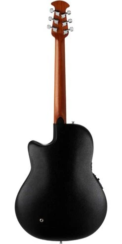 Ovation Celebrity Elite Super Shallow Acoustic-Electric Guitar Ruby Red CE48-RR -L.A MUSIC Instruments CE48 RR hqw back