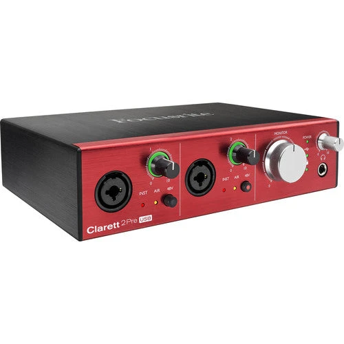 Focusrite Clarett USB 10x4 USB Audio Interface CLARETT-2PRE-USB 1 Focusrite Clarett USB 10x4 USB Audio Interface CLARETT-2PRE-USB
