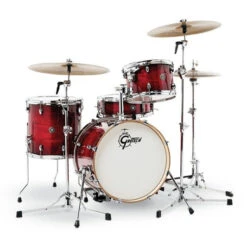Gretsch Drums Catalina Club 4 Piece Drum Shell Pack Gloss Crimson Burst CT1-J484-GCB
