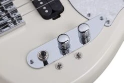 Schecter CV-5-IVY CV 5 String Bass Ivory 2495-SHC -L.A MUSIC Instruments CV 5 20BASS 20IVY 20KNOBS 20SWITCHES