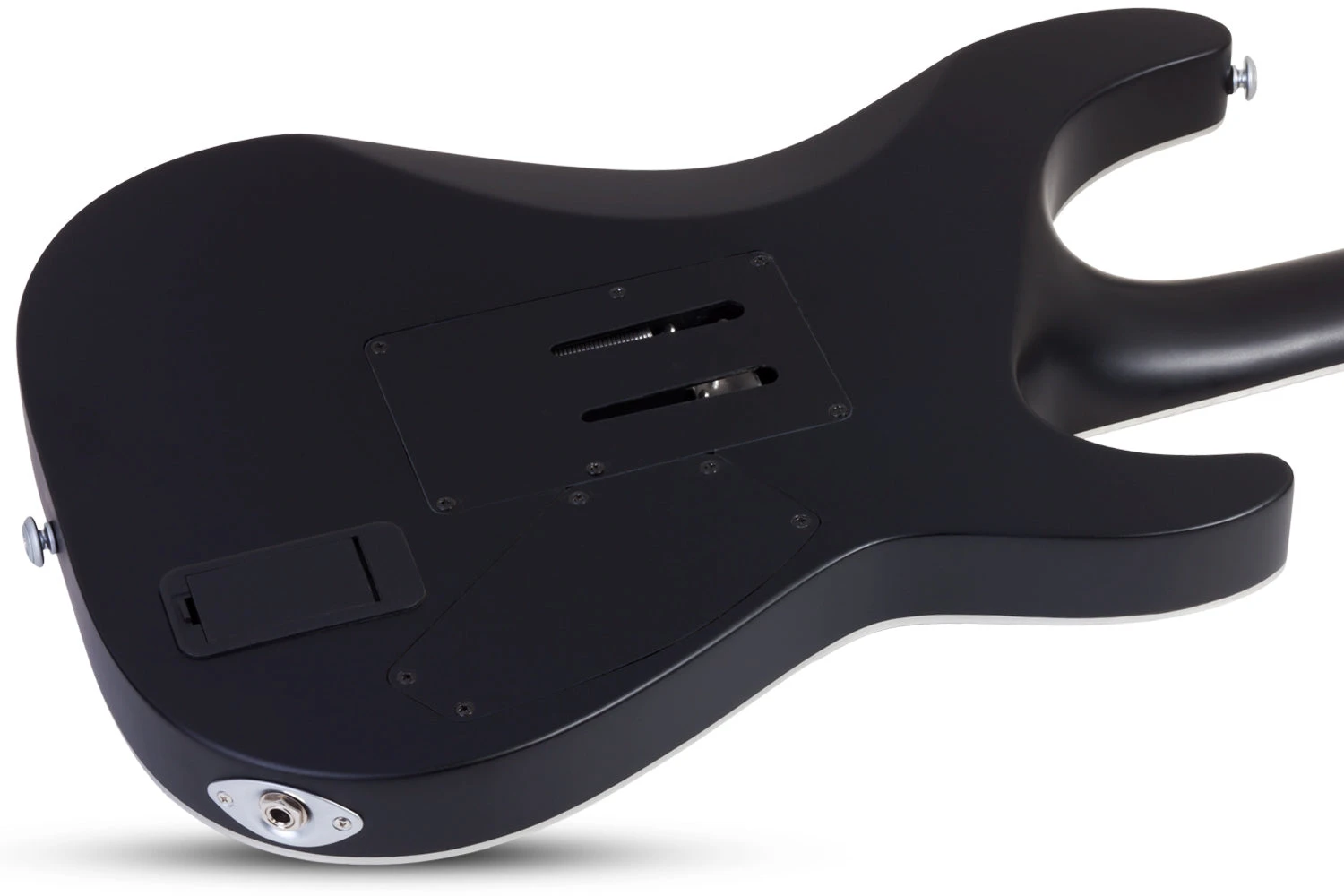 Schecter DAMIEN PLATINUM 6 FR LH SBK LEFT HANDED Satin Black Guitar With EMG 81, 85 Pickups 1184-SHC 2 Schecter DAMIEN PLATINUM 6 FR LH SBK LEFT HANDED Satin Black Guitar With EMG 81, 85 Pickups 1184-SHC - Image 2