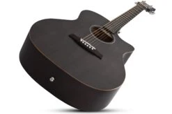 Schecter DELUXE ACOUSTIC SSTBLK Satin See Thru Black 3716-SHC 11 Schecter DELUXE ACOUSTIC SSTBLK Satin See Thru Black 3716-SHC -L.A MUSIC Instruments DELUXE 20ACOUSTIC 20SSTBLK 20LAYING 20FULL 20HIGHRES