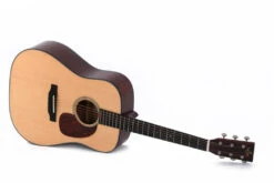 Sigma Guitars Dreadnought Acoustic Guitar DM-18 With Gig Bag -L.A MUSIC Instruments DM 18 hqw angle2