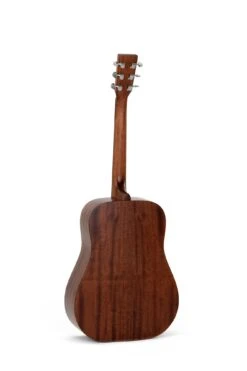 Sigma Guitars Dreadnought Acoustic Guitar, Natural DM-ST+ -L.A MUSIC Instruments DM ST hqw rear