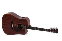 Sigma Guitars Dreadnought Acoustic Electric Guitar Natural Item ID DMC-15E+