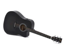 Sigma Guitars SE Series Acoustic Guitar DMCE-BKB+ -L.A MUSIC Instruments DMCE BKB hqw angle2