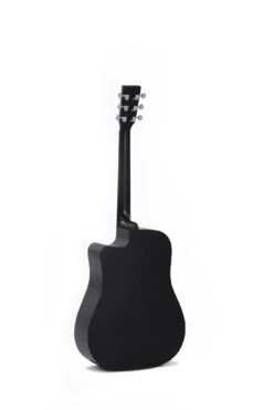 Sigma Guitars SE Series Acoustic Guitar DMCE-BKB+ -L.A MUSIC Instruments DMCE BKB hqw rear