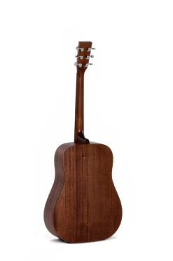 Sigma Guitars Dreadnought Acoustic Electric Guitar, Natural Item DME+ -L.A MUSIC Instruments DME hqw rear