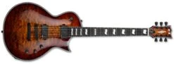 ESP E-II ECLIPSE Electric Guitar, Tiger Eye Sunburst EIIECQMTESB