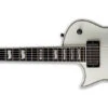 ESP E-II Eclipse Left-Handed Electric Guitar, Snow White Satin EIIECSWSLH