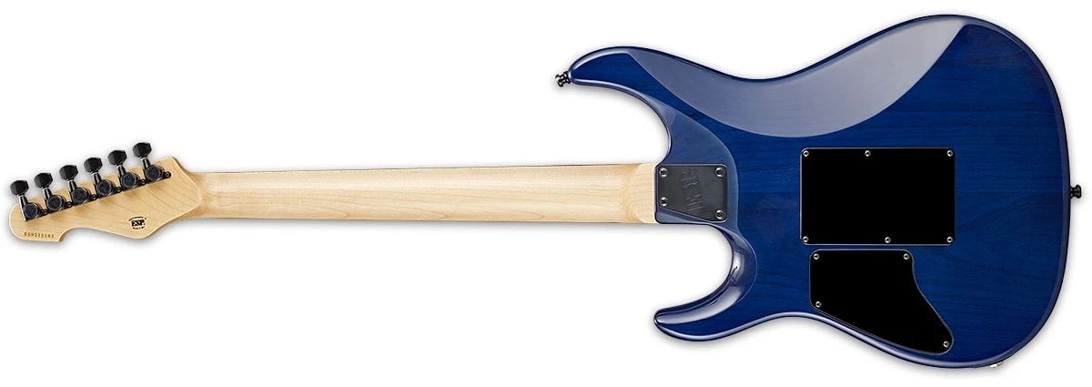 ESP E-II SN-2 Left-Handed Electric Guitar, Blue Natural Fade EIISN2BMBLUNFDLH 2 ESP E-II SN-2 Left-Handed Electric Guitar, Blue Natural Fade EIISN2BMBLUNFDLH - Image 2