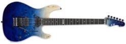 ESP E-II SN-2 Left-Handed Electric Guitar, Blue Natural Fade EIISN2BMBLUNFDLH