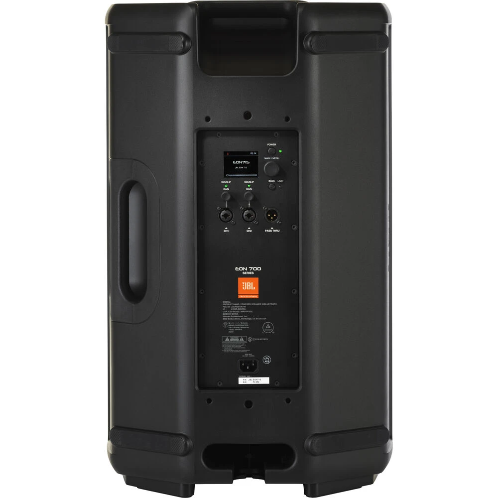 JBL Two-Way 15" 1300W Powered Portable PA Speaker With Bluetooth And DSP EON715 2 JBL Two-Way 15" 1300W Powered Portable PA Speaker With Bluetooth And DSP EON715 - Image 2