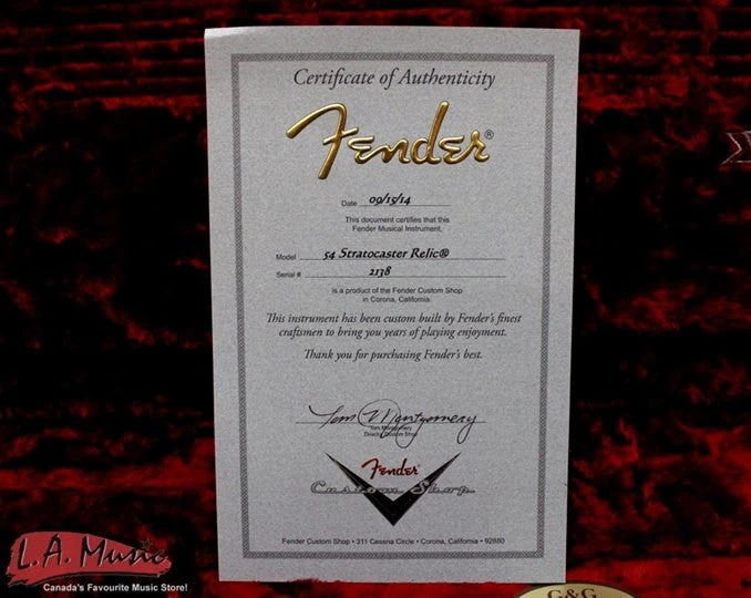 Fender Custom Shop Limited Edition Golden '50s 1954 Stratocaster 2 Tone Sunburst 9235400803 13 Fender Custom Shop Limited Edition Golden '50s 1954 Stratocaster 2 Tone Sunburst 9235400803 - Image 13