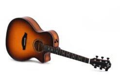 Sigma Guitars Modern Series Acoustic Guitar GACE-3-SB+ -L.A MUSIC Instruments GACE 3 SB hqw angle2